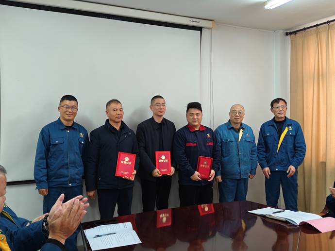 第一事業部冶化協力項目部獲銅冠冶化公司“強化意識，防控風險”...